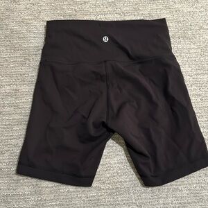 Lululemon black biker shorts